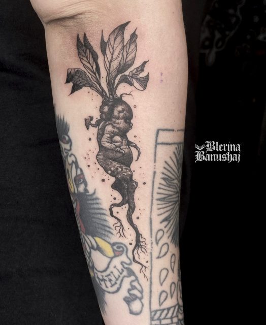 Tatuaggio di Blerina Banushaj, Bunker Tattoo Studio Monopoli