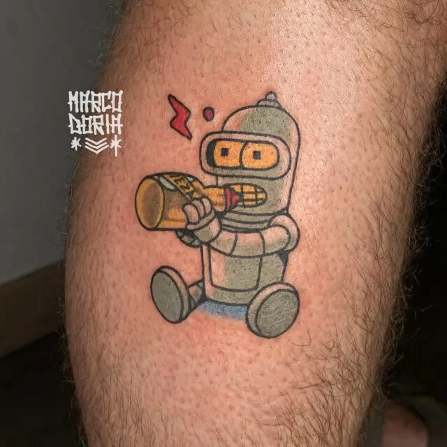 Tatuaggio di Marco Doria, Bunker Tattoo Studio Monopoli