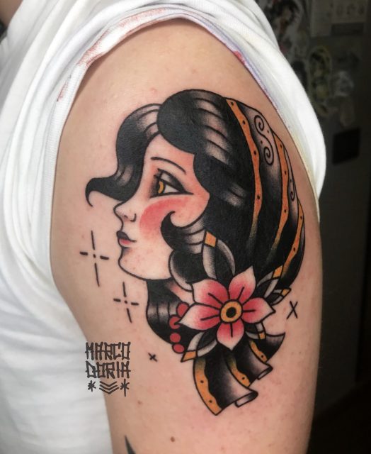 Tatuaggio di Marco Doria, Bunker Tattoo Studio Monopoli