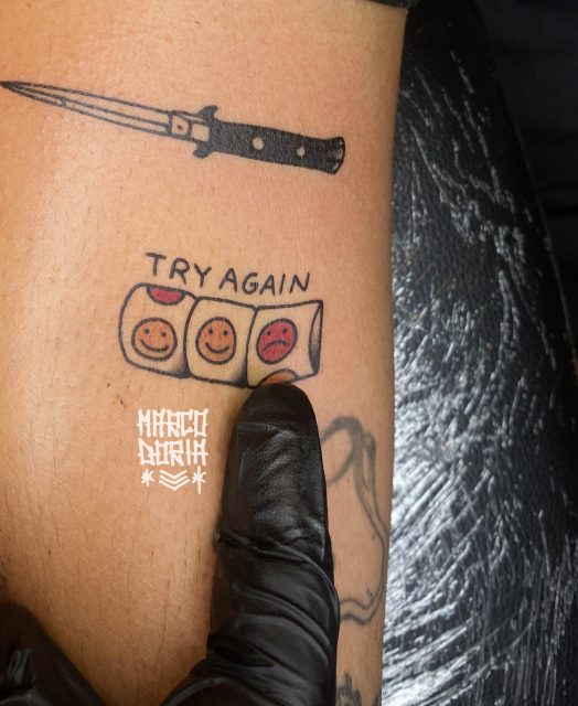 Tatuaggio di Marco Doria, Bunker Tattoo Studio Monopoli