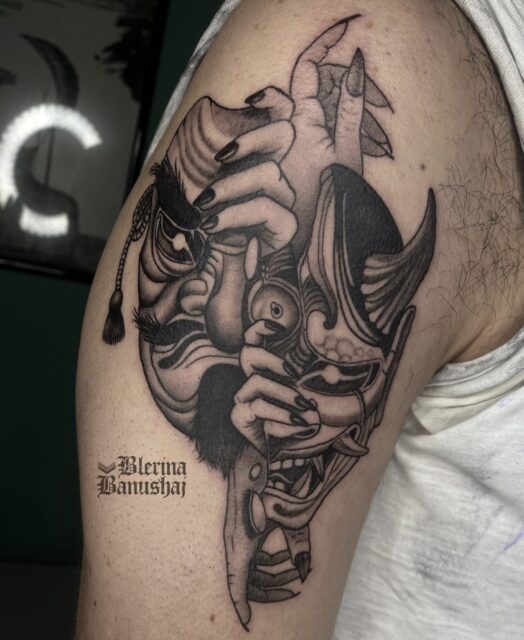 Tatuaggio di Blerina Banushaj, Bunker Tattoo Studio Monopoli
