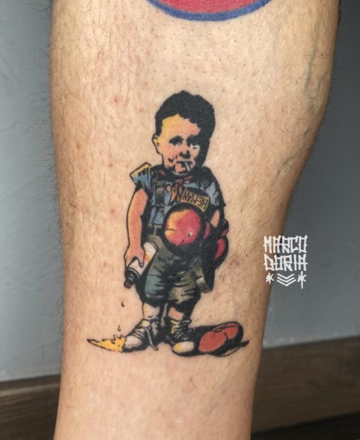 Tatuaggio di Marco Doria, Bunker Tattoo Studio Monopoli