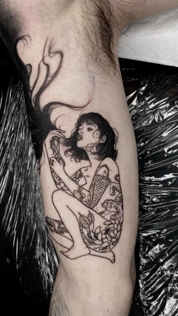 Tatuaggio di Blerina Banushaj, Bunker Tattoo Studio Monopoli