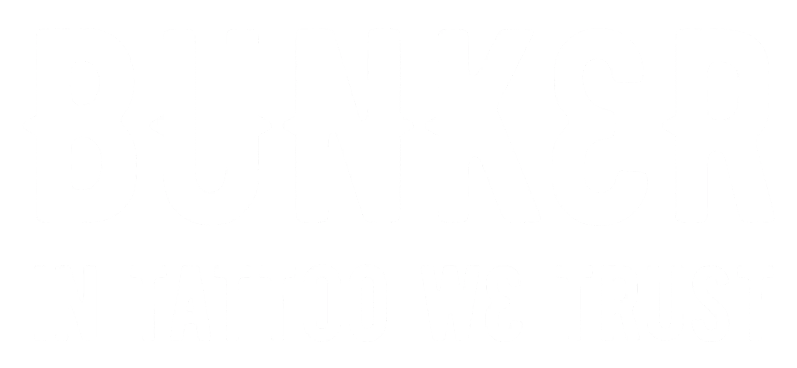 Logo Bunker Tattoo Studio Monopoli – In tattoo we trust